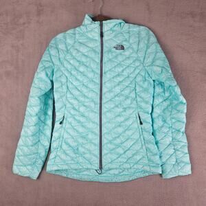 The North Face Thermoball Teal Light Puffer Jacket Women's Sz S
Outdoor Hiking